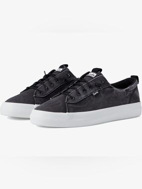Keds Womens Kickback Canvas Black. New in box. Size 7 1/2 M.